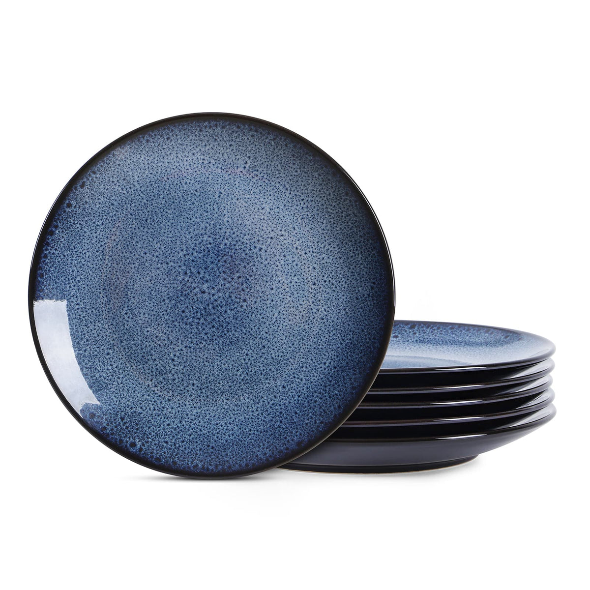 6-Piece Creative Western Ceramic Dinner Plate Set