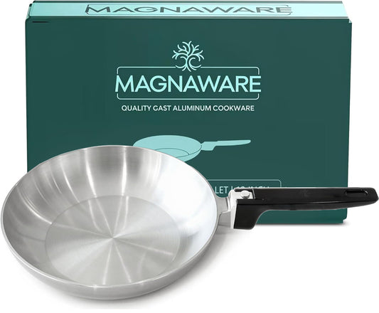 Magnaware 11-Inch Chef Skillet – Lightweight Cast Aluminum Frying Pan