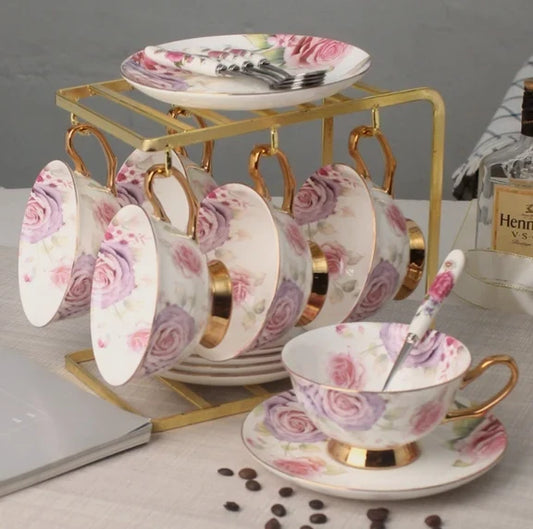 The Art of Timeless Elegance with European Ceramic Coffee Cup and Saucer Tea Sets: Understanding Refinement in Entertaining