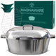Magnaware 12.6-Quart 18-Inch Oval Aluminum Dutch Oven with Lid