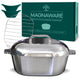 Magnaware 5-Quart 11-Inch Oval Aluminum Dutch Oven with Lid