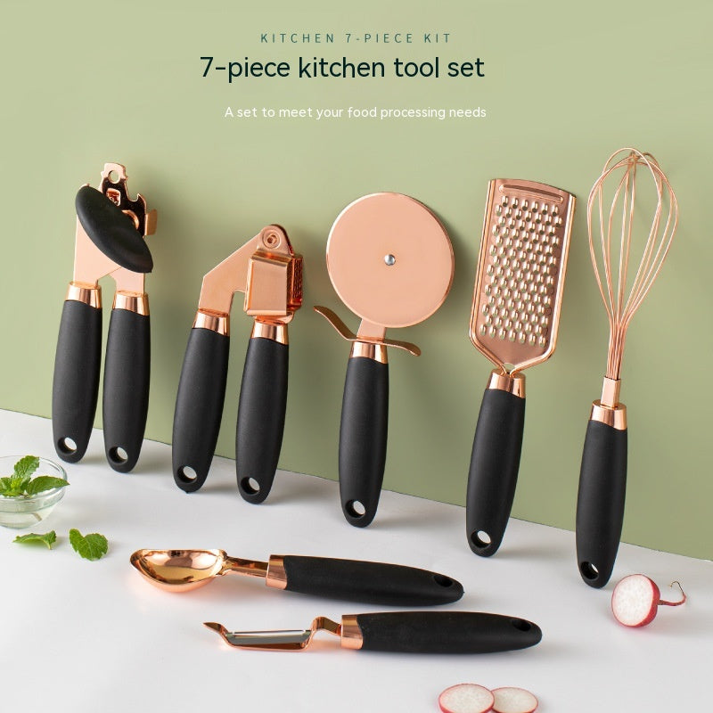 Kitchen Copper Plating Cooking Tools Set