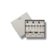 Set of decorative forks in a branded box on a white background