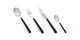 20 Pcs Set Fantasia Ice Oro Cobalt Flatware Set