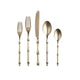 Mepra Bali Pewter Champagne Flatware Set | 5 & 20 Piece