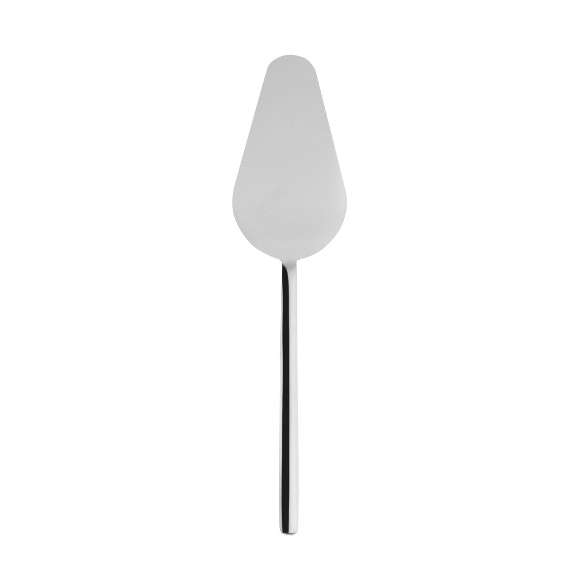 White Cake server on a white background