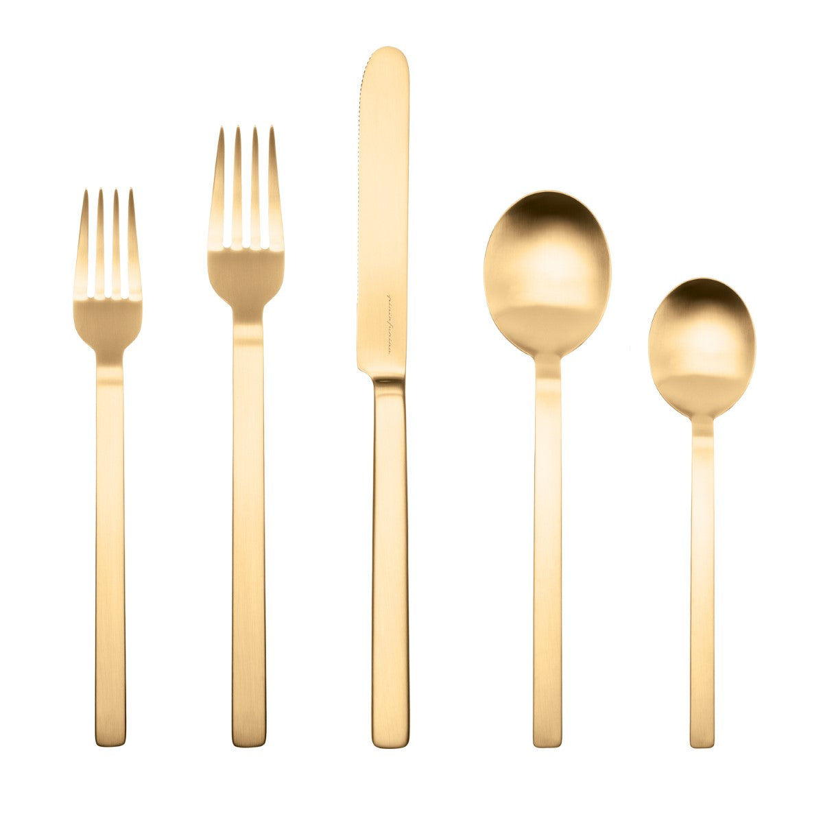 20 Pcs Set Stile Ice Oro Flatware Set