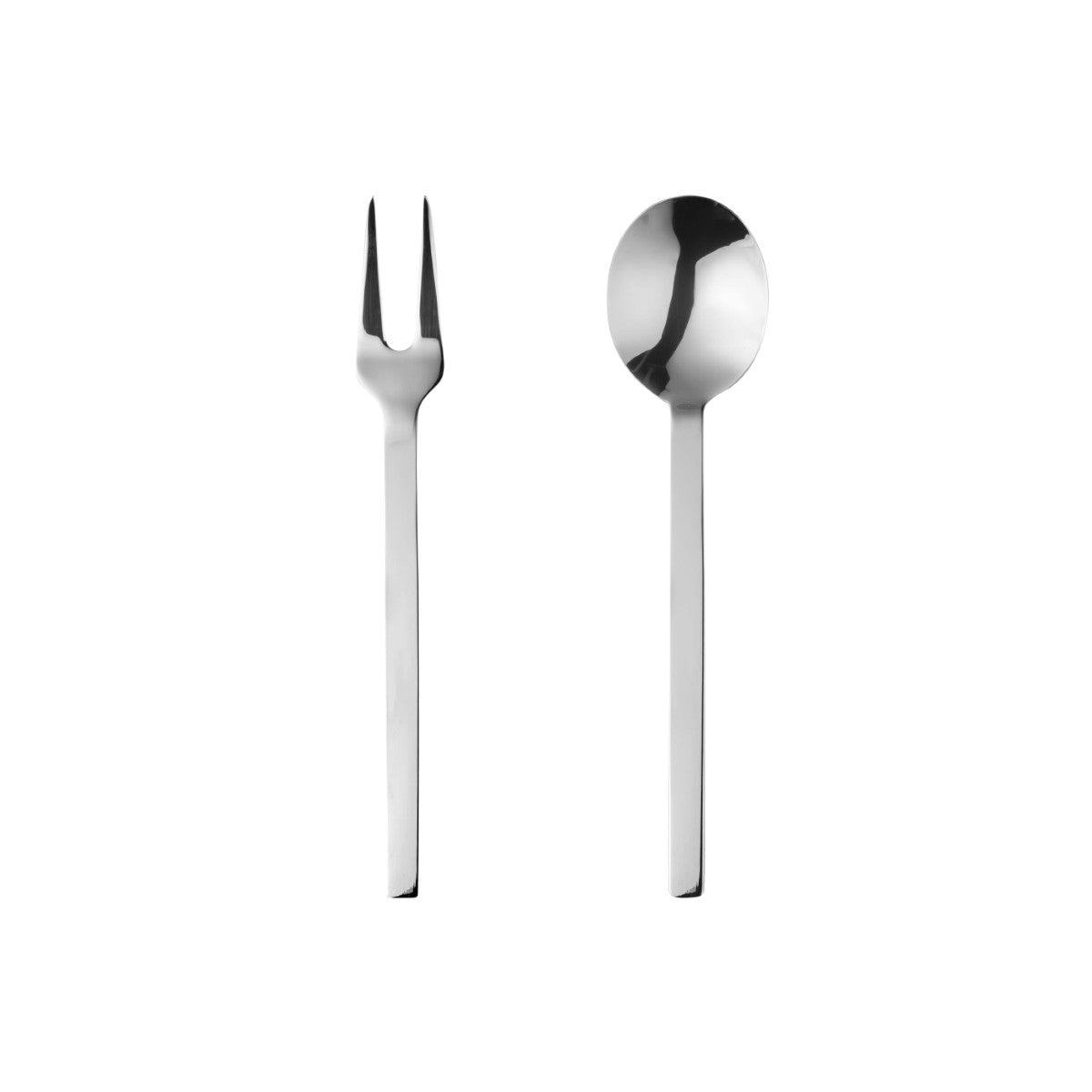 2 Pcs Cutlery Serving Set Stile