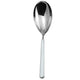 Mepra Silver spoon on a white background