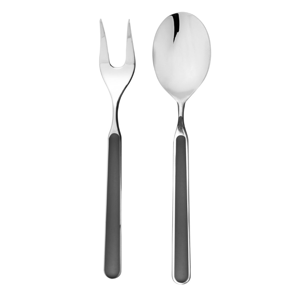 2 Pcs Cutlery Serving Set Fantasia Nero