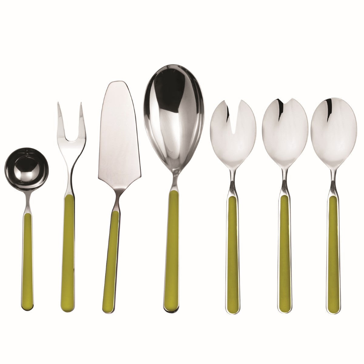 7 Piece Fantasia Oliva Flatware Set