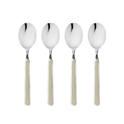 Mepra Fantasia Turtle-Dove American Coffee Spoons, Set of 4 | Italian 18/10 Stainless Steel