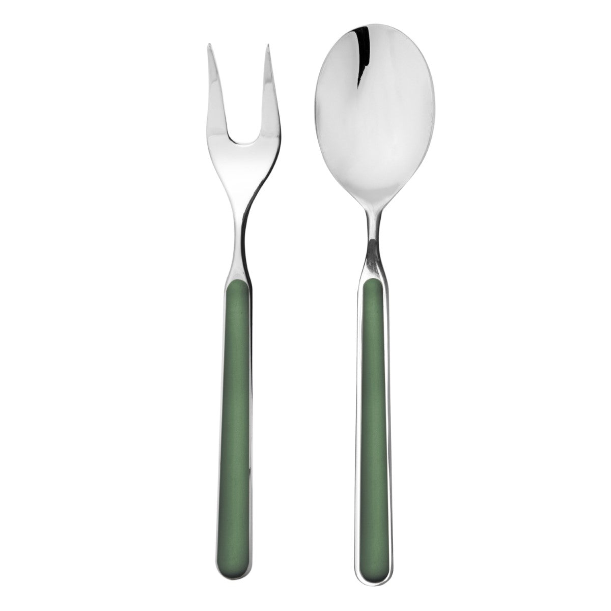 2 Pcs Cutlery Serving Set Fantasia Verde