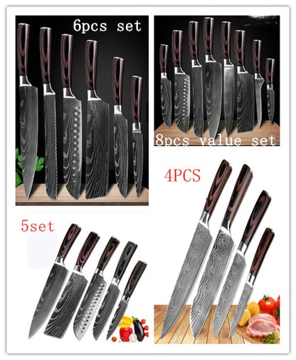 Carpenter's Special Multipiece Chef Kitchen Knife sets