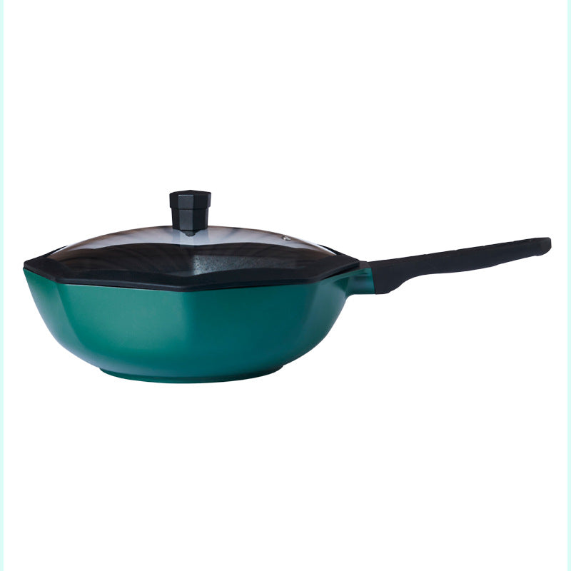 Star Anise non-stick wok pan