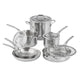 Calphalon Signature 5-Ply 10-Piece Stainless Steel Cookware Set
