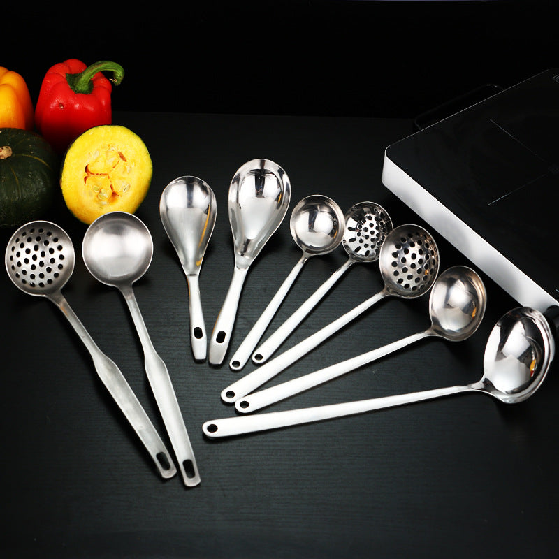Stainless Steel Soup Ladle and Colander