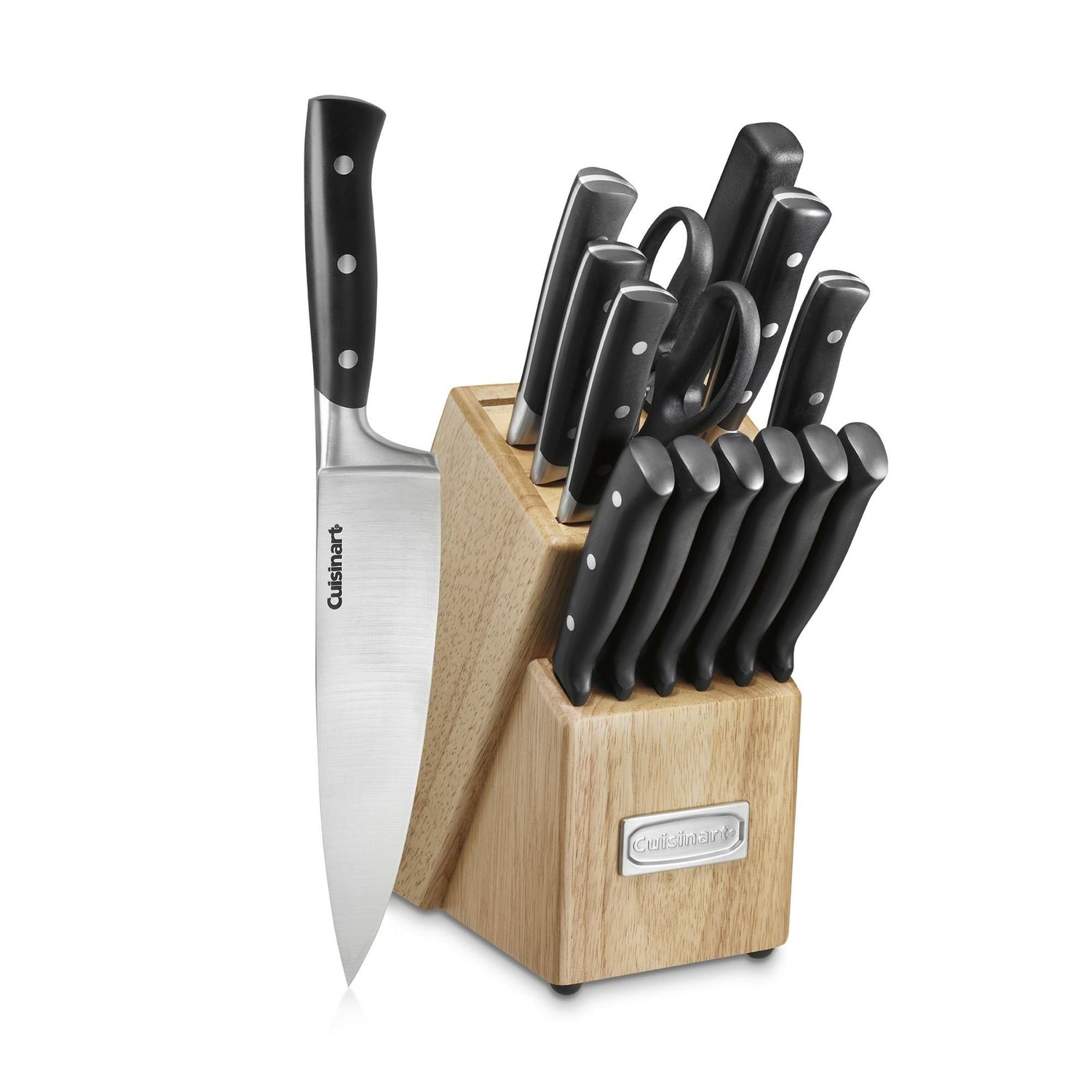 Cuisinart C77TR-15P 15 Piece Triple Rivet Block Set