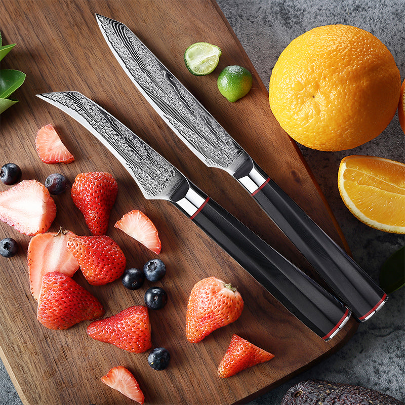 Damascus Steel Knife Chef's Knife Set