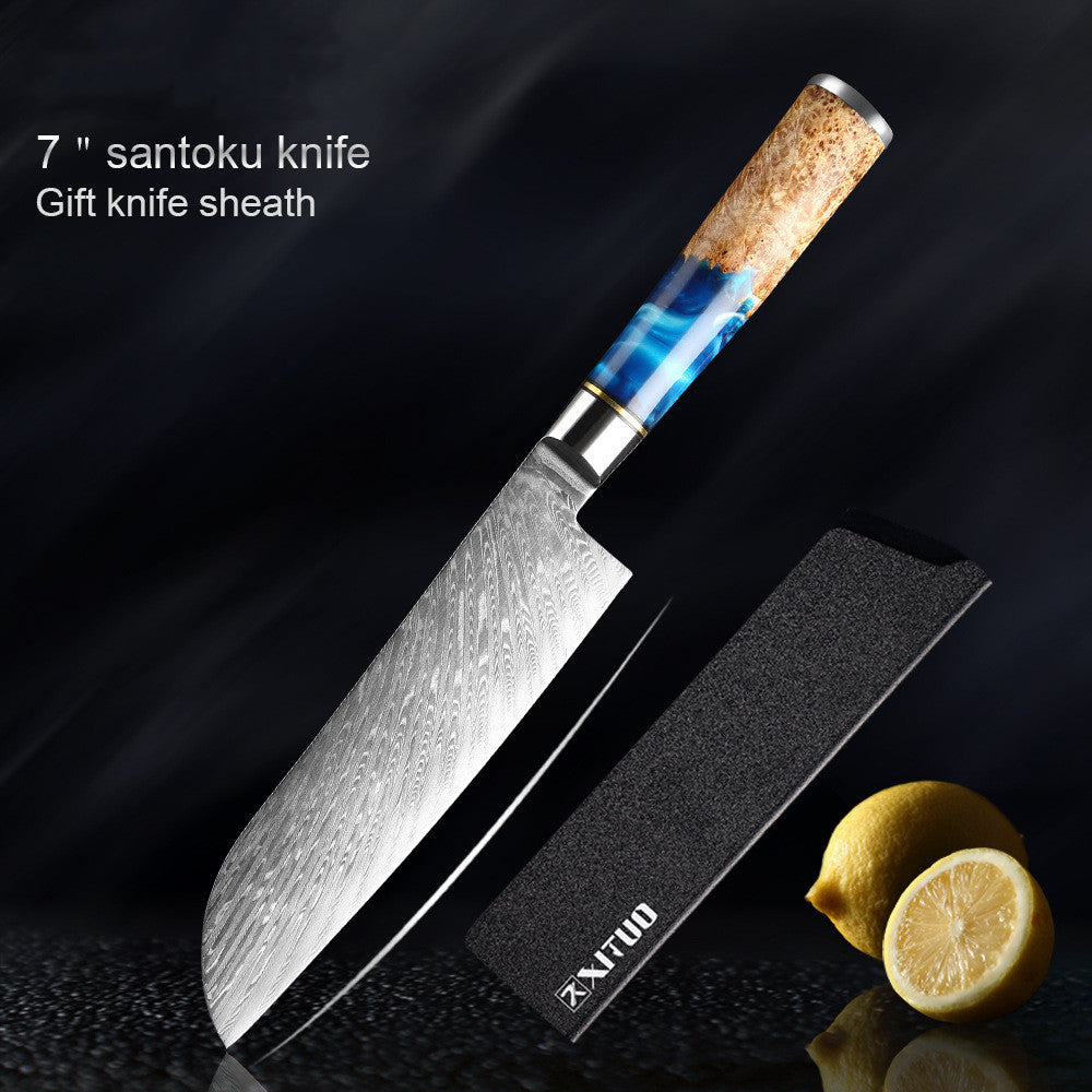 Stainless Steel Kitchen Knife Set: Multipurpose Chef Knife and Heavy Duty Meat Chopper