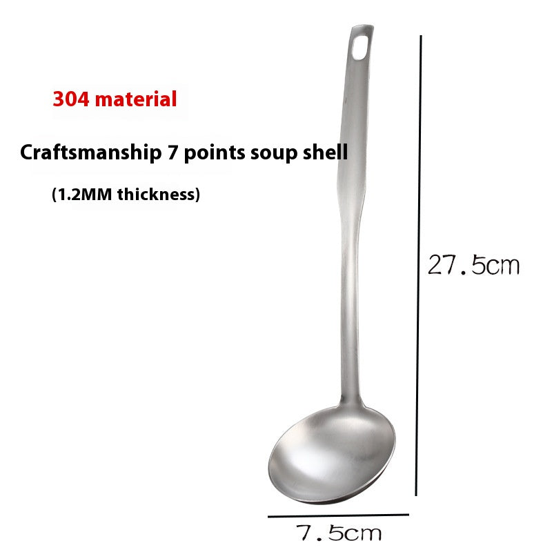 Stainless Steel Soup Ladle and Colander