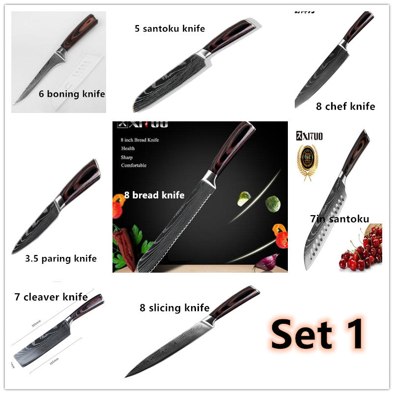 Carpenter's Special Multipiece Chef Kitchen Knife sets