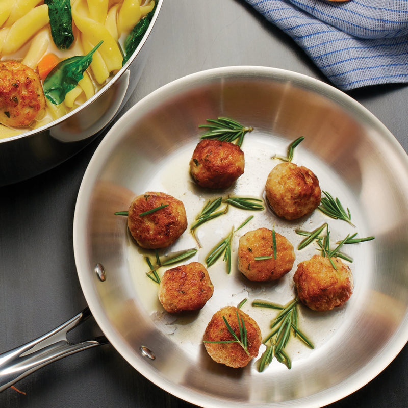 Tramontina Tri-Ply Clad 10 in Stainless Steel Fry Pan