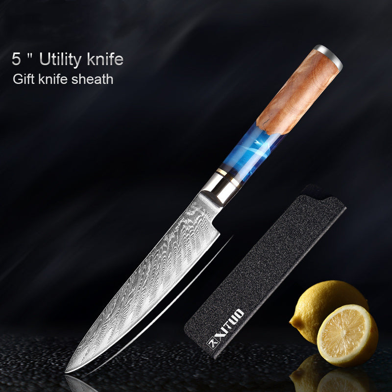 Stainless Steel Kitchen Knife Set: Multipurpose Chef Knife and Heavy Duty Meat Chopper