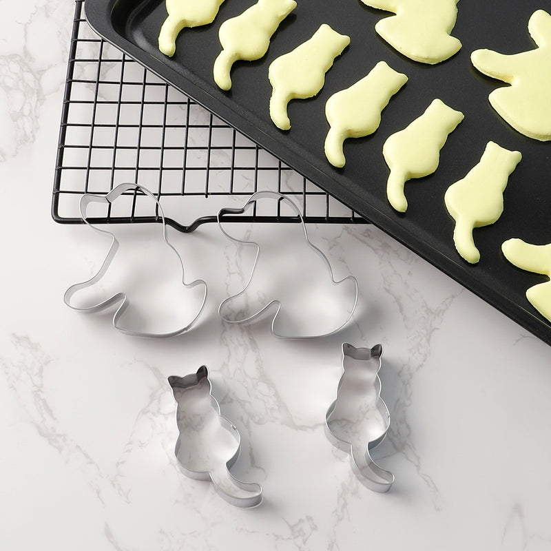 Premium Stainless Steel Animal-Shaped Cookie Cutter Sets