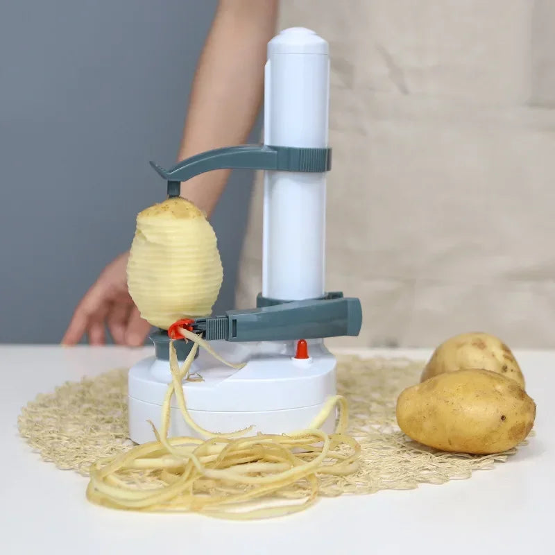 Multifunctional Stainless Steel Electric Fruit and Vegetable peeler with Three Spare Blades