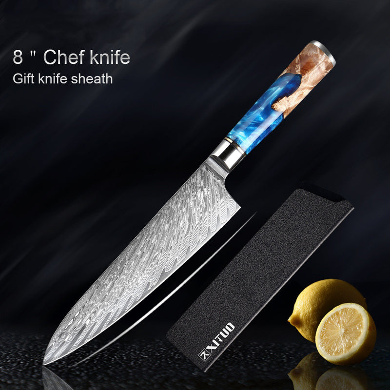 Stainless Steel Kitchen Knife Set: Multipurpose Chef Knife and Heavy Duty Meat Chopper