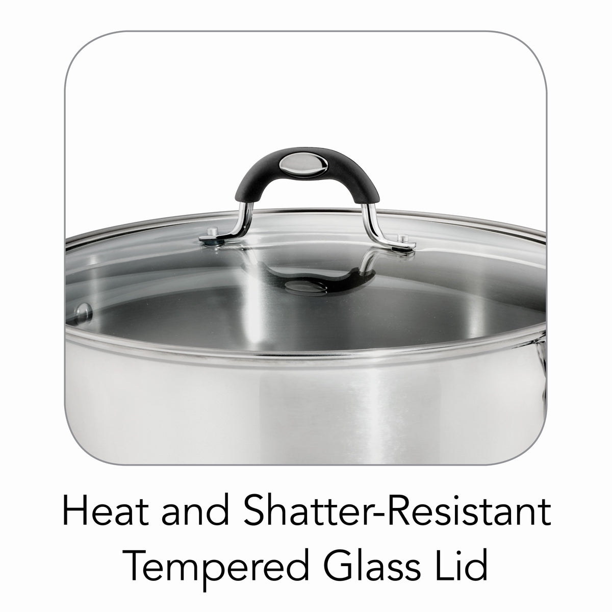 Tramontina Gourmet 9 Quart Stainless Steel Dutch Oven