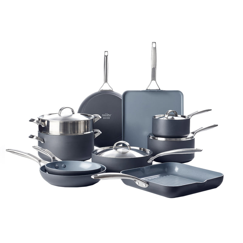 Greenpan Paris Pro 14-Piece Non-Stick Cookware Set