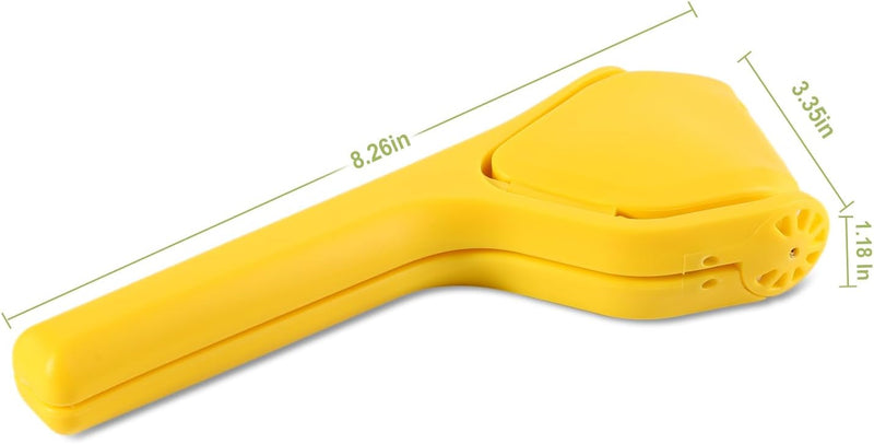 Flat Folding Lemon Squeezer - Effortless Manual Citrus Juicer Hand Press for Lemons, Limes & Oranges