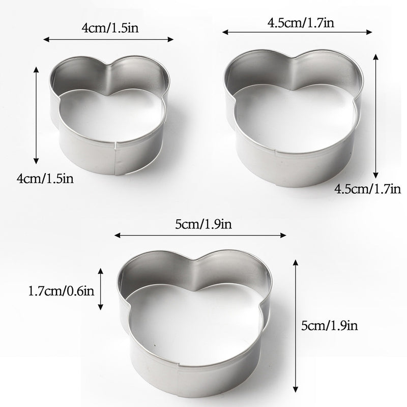 Premium Stainless Steel Animal-Shaped Cookie Cutter Sets