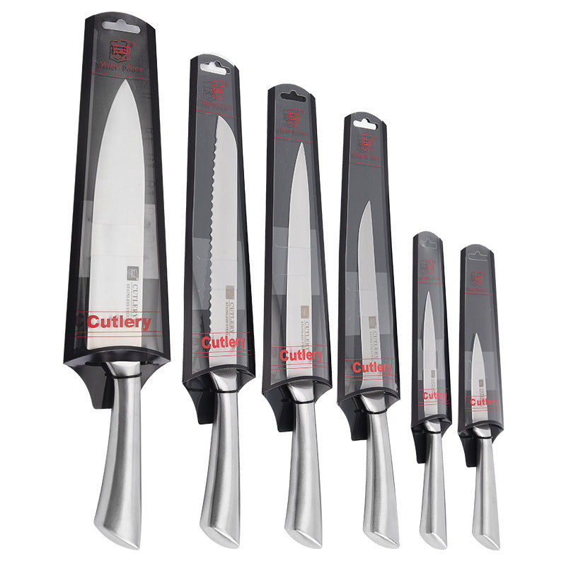 Stainless Steel Integral Kitchen Knife Set