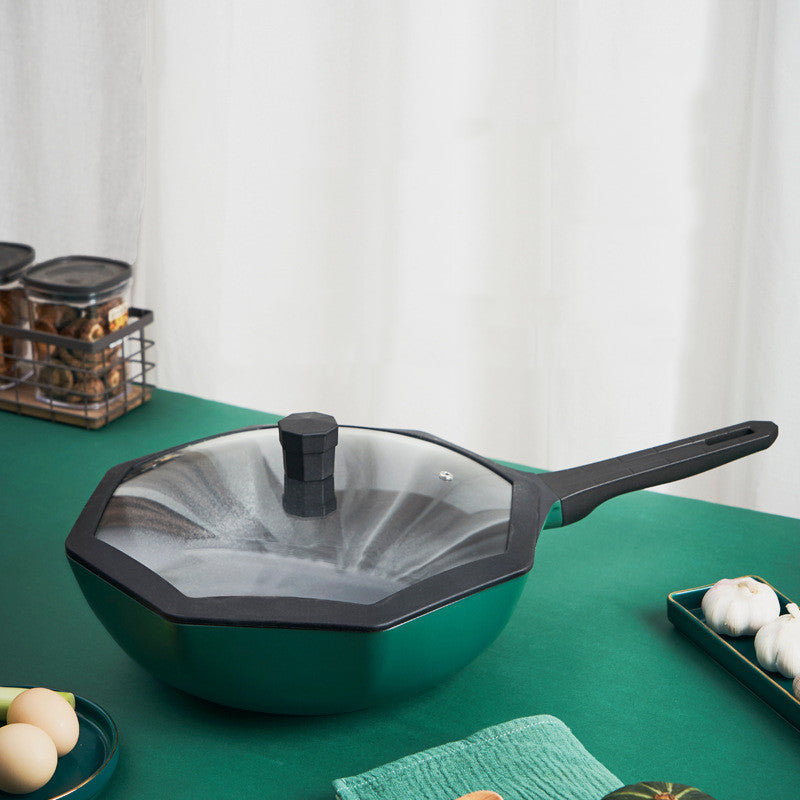Star Anise non-stick wok pan