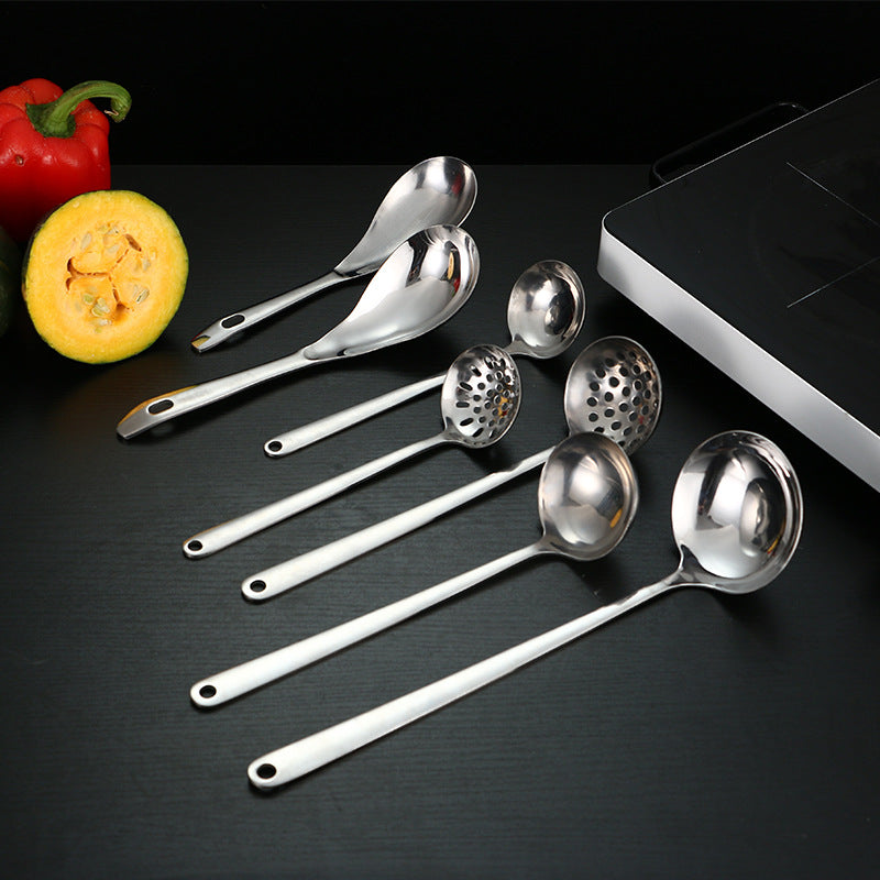 Stainless Steel Soup Ladle and Colander