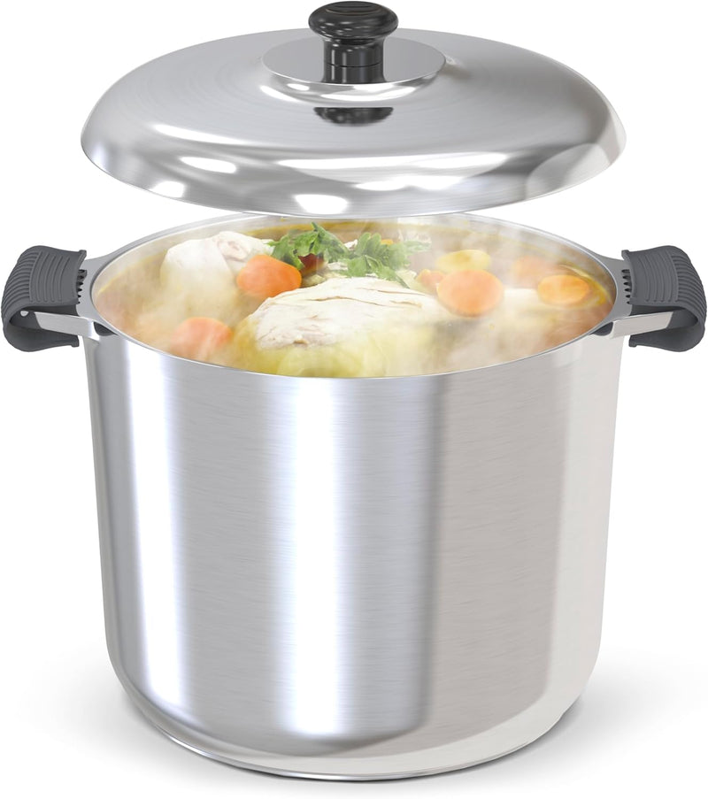 Magnaware 14-Quart Aluminum Stock Pot with Lid