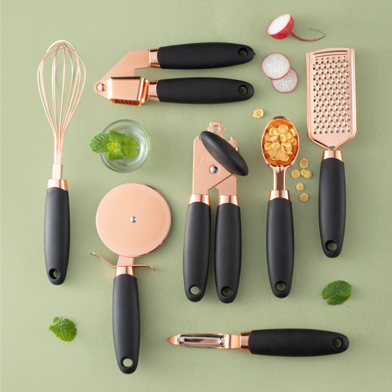 Kitchen Copper Plating Cooking Tools Set