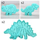 Dinosaur Fondant Icing Biscuit Cookie Cutter