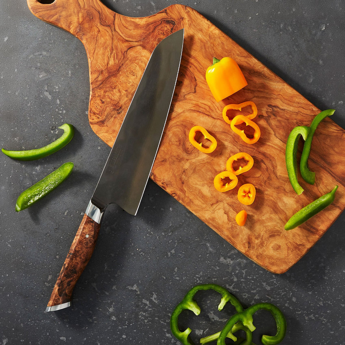 STEELPORT 8-Inch Carbon Steel Chef Knife