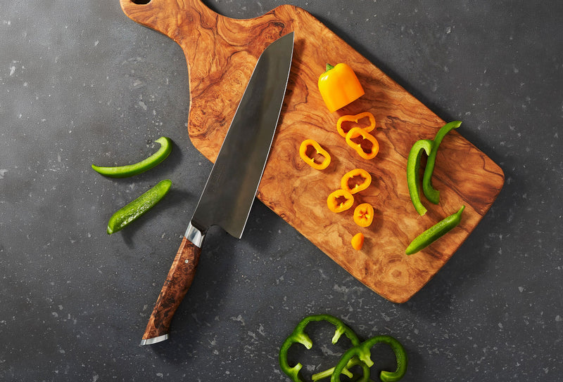 STEELPORT 8-Inch Carbon Steel Chef Knife