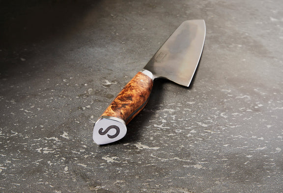 STEELPORT 8-Inch Carbon Steel Chef Knife