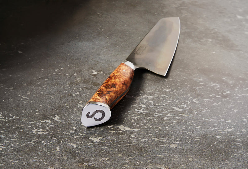 STEELPORT 8-Inch Carbon Steel Chef Knife
