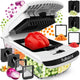 Fullstar Pro 4-in-1 Vegetable Chopper, Onion Dicer & Food Spiralizer with Container