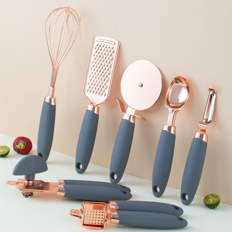 Kitchen Copper Plating Cooking Tools Set