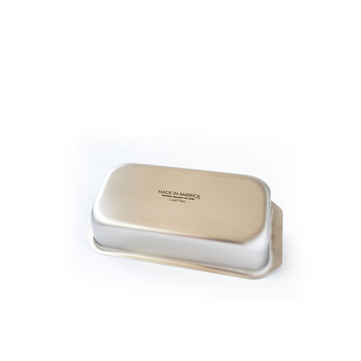 Rectangular metal case with 'Made in America' text on a white background