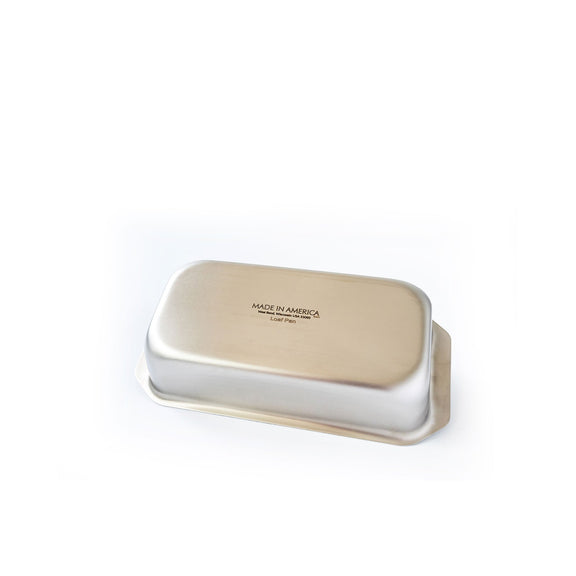 Rectangular metal case with 'Made in America' text on a white background