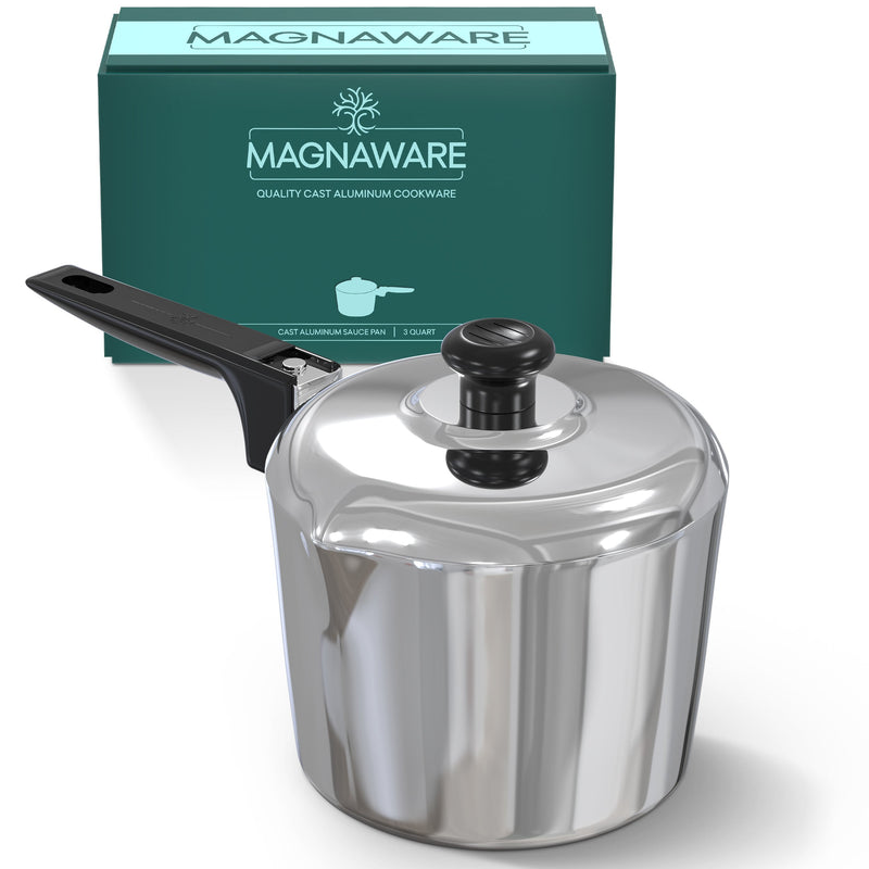 Magnaware 3-Quart Aluminum Saucepan with Lid
